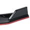 Spec-D Tuning 14-17 Volkswagen Golf Front Bumper Lip Glossy Black With Red Trim LPF-GLF14GB-RD-PQ - alternate 8